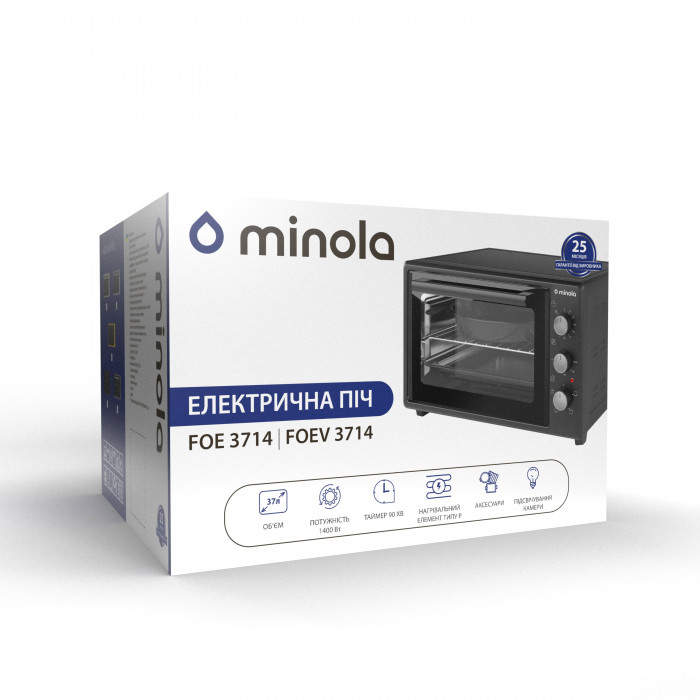 Електрична піч MINOLA FOE 3714 GR