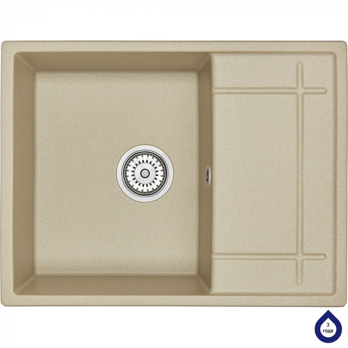 Мийка кухонна гранітна MPG 1150-65 Пісок MINOLA