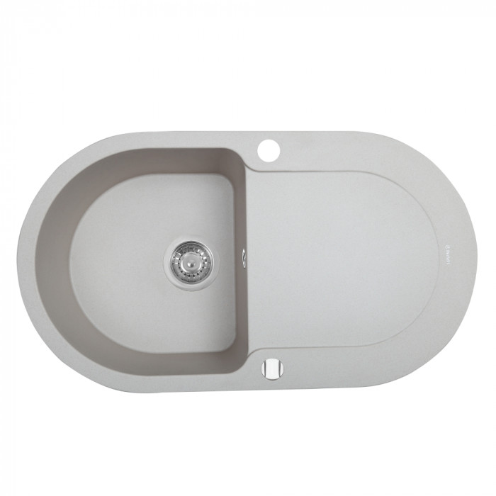 Мийка кухонна гранітна PERFELLI IZETTA OGI 114-78 LIGHT BEIGE