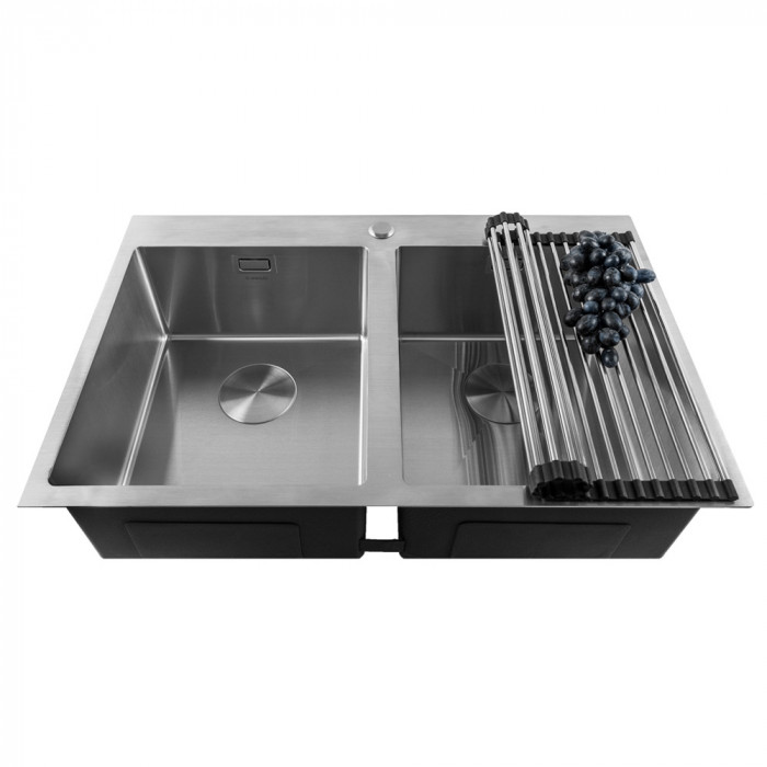 Мийка кухонна нержавіюча сталь MINOLA LAVIO SRZ 77324