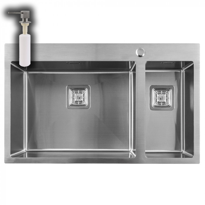 Мийка кухонна нержавіюча сталь WEILOR IMMER WRT DB8150