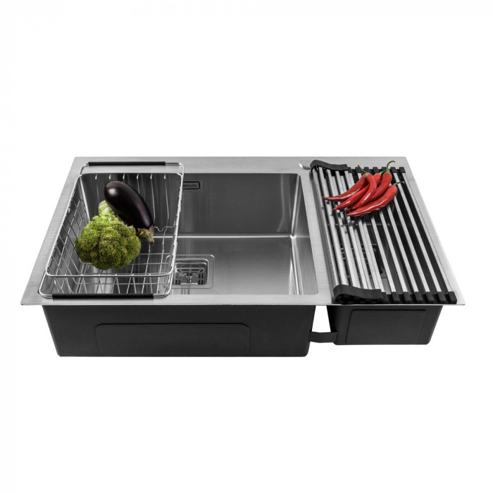 Мийка кухонна нержавіюча сталь WEILOR IMMER WRT DB8150