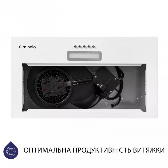 Витяжка повновбудована MINOLA HBI 5025 WH LED