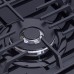 Поверхня газова на склі PERFELLI DIAMOND GW69C NERO