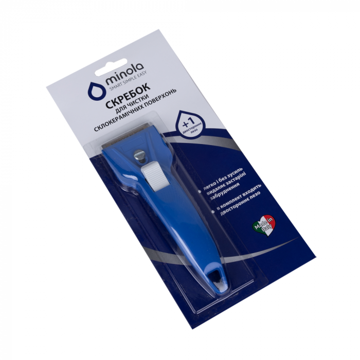 Скребок для чистки склокераміки MINOLA 001