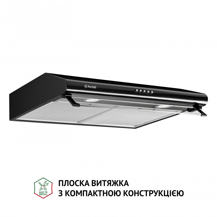 Витяжка плоска PERFELLI PL 6042 BL LED