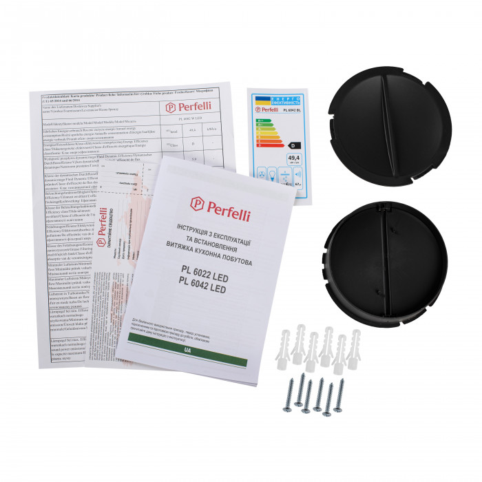 Витяжка плоска PERFELLI PL 6042 BL LED