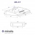 Витяжка плоска MINOLA HPL 517 WH
