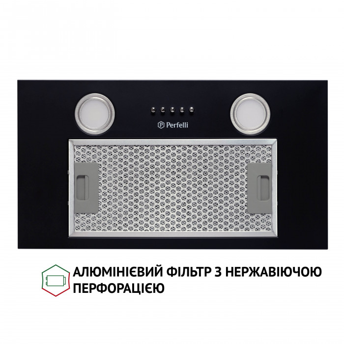 Витяжка повновбудована PERFELLI BI 5652 BL 1000 LED