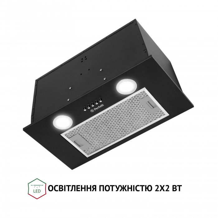 Витяжка повновбудована PERFELLI BI 5652 BL 1000 LED
