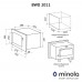 Вбудована мікрохвильова піч MINOLA BWO 2011 BL