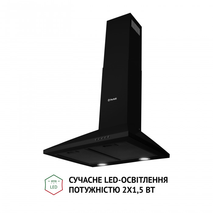 Витяжка купольна PERFELLI K 5210 BL 700 LED