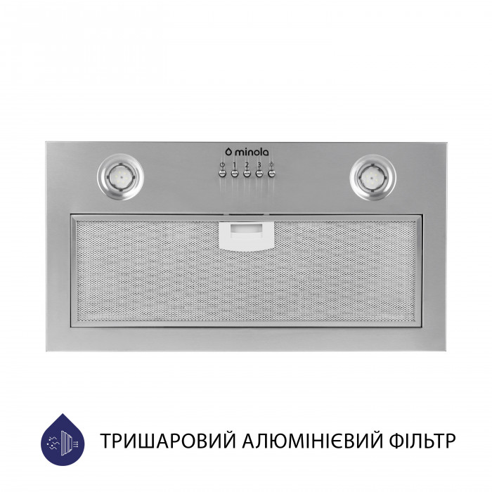 Витяжка повновбудована MINOLA HBI 5204 I 700 LED