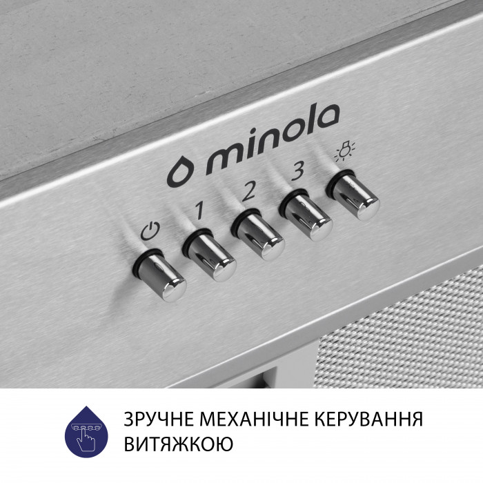 Витяжка повновбудована MINOLA HBI 5204 I 700 LED
