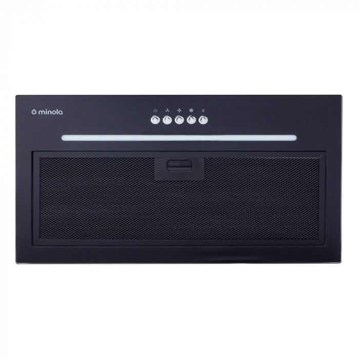 Витяжка повновбудована MINOLA HBI 5264 BL GLASS 700 LED Line