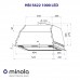 Витяжка повновбудована MINOLA HBI 5622 BLF 1000 LED