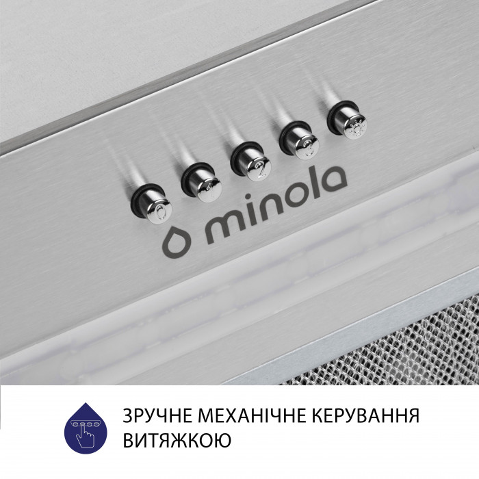 Витяжка повновбудована MINOLA HBI 5623 I 1000 LED