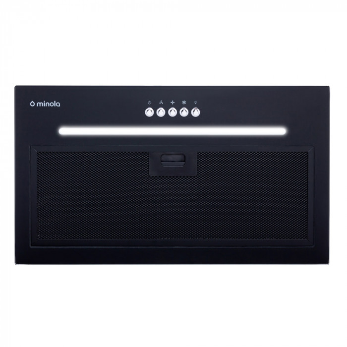 Витяжка повновбудована MINOLA HBI 5664 BL GLASS 1000 LED Line