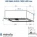 Витяжка повновбудована MINOLA HBI 5664 BL GLASS 1000 LED Line