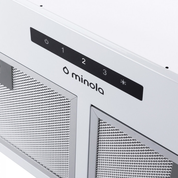 Витяжка повновбудована MINOLA HBS 7652 WH 1000 LED