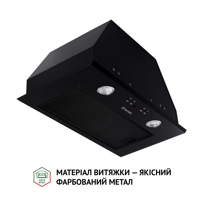 Витяжка повновбудована PERFELLI BIET R 5854 BL 1200 LED