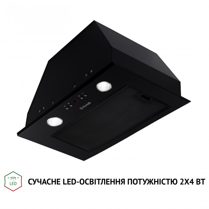 Витяжка повновбудована PERFELLI BIET R 5854 BL 1200 LED