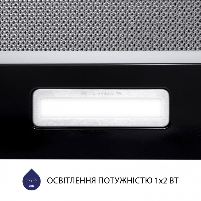 Витяжка телескопічна MINOLA HTLS 6234 BL 700 LED GLASS