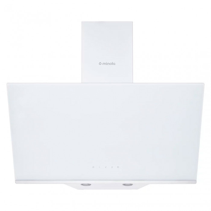 Витяжка декоративна похила MINOLA HVS 6232 WH/INOX 700 LED