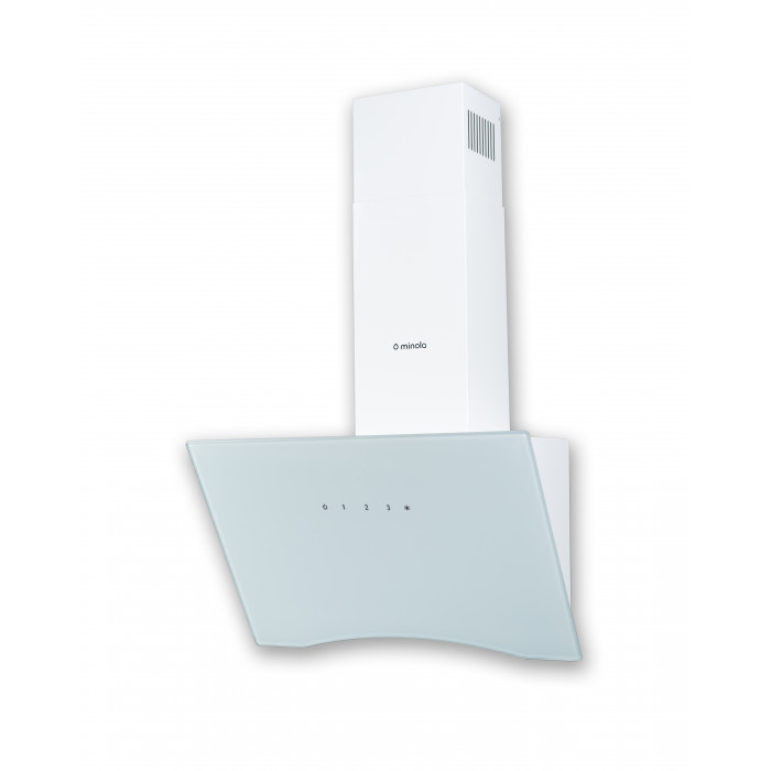 Витяжка декоративна похила MINOLA HVS 6612 WH 1000 LED