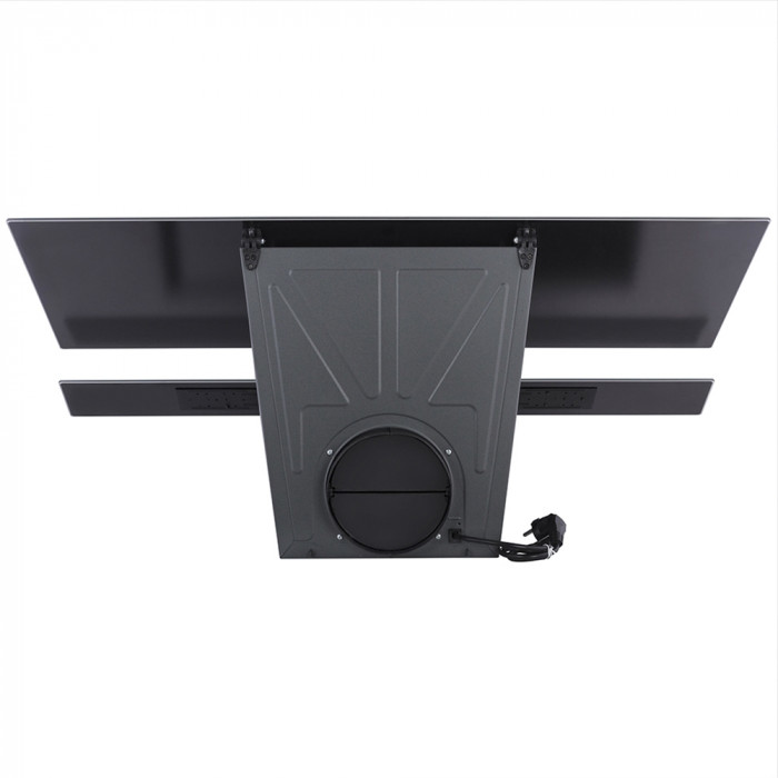 Витяжка декоративна похила MINOLA HVS 9412 GR 850 LED