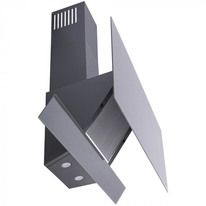 Витяжка декоративна похила MINOLA HVS 9412 GR 850 LED