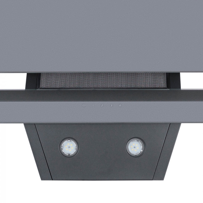 Витяжка декоративна похила MINOLA HVS 9412 GR 850 LED