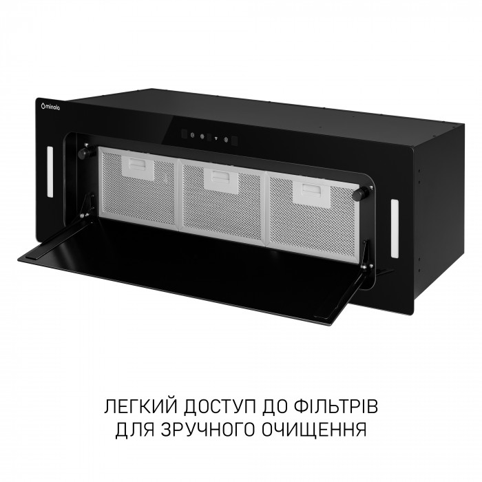 Витяжка повновбудована MINOLA BGH 9977 BL Silent