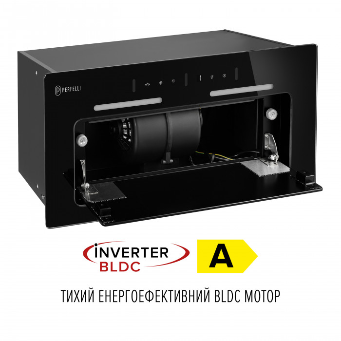 Витяжка повновбудована PERFELLI NUOVA 6QWRB NERO SILENZIO
