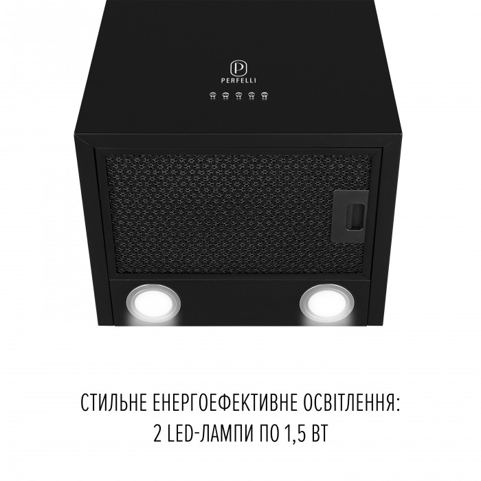 Витяжка пристінна PERFELLI PRIMO 36PEB NERO