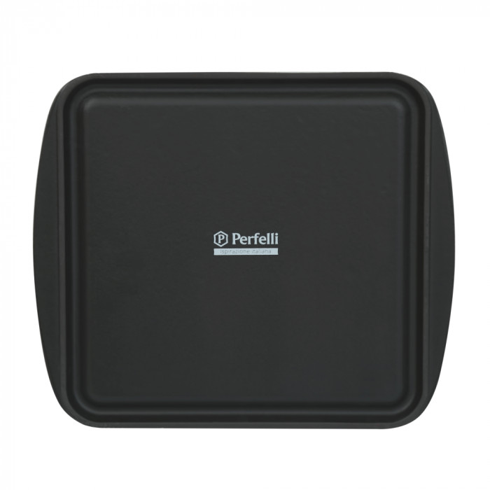 Чавунна сковорода гриль PERFELLI 5681 25х26 см.