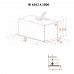 Витяжка повновбудована PERFELLI BI 6562 A 1000 W LED GLASS