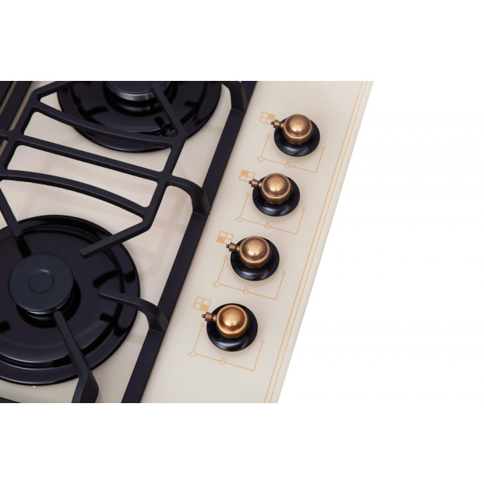 Поверхня газова на склі PERFELLI HGG 61724 IV ANTIQUE