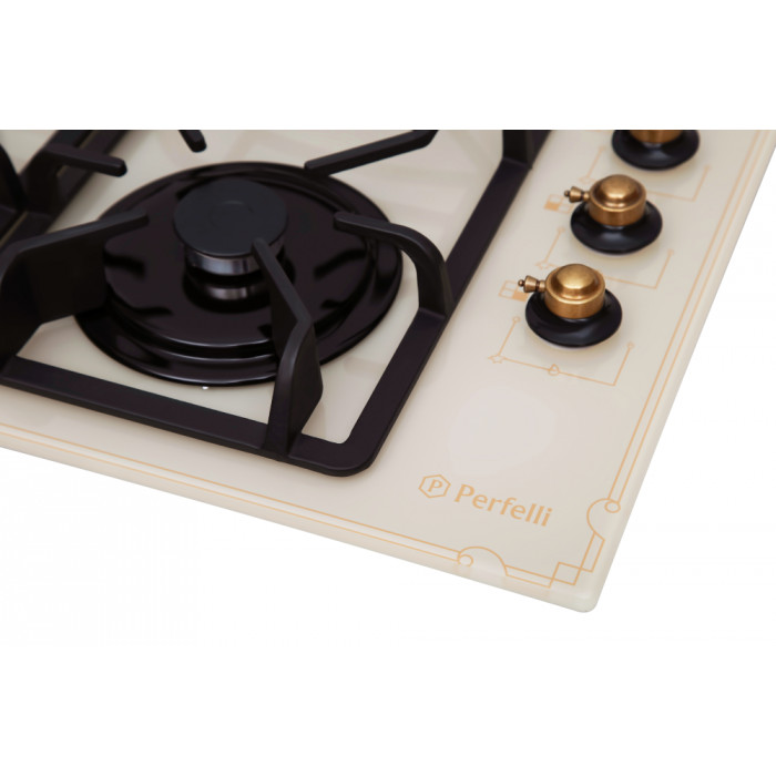 Поверхня газова на склі PERFELLI HGG 61724 IV ANTIQUE