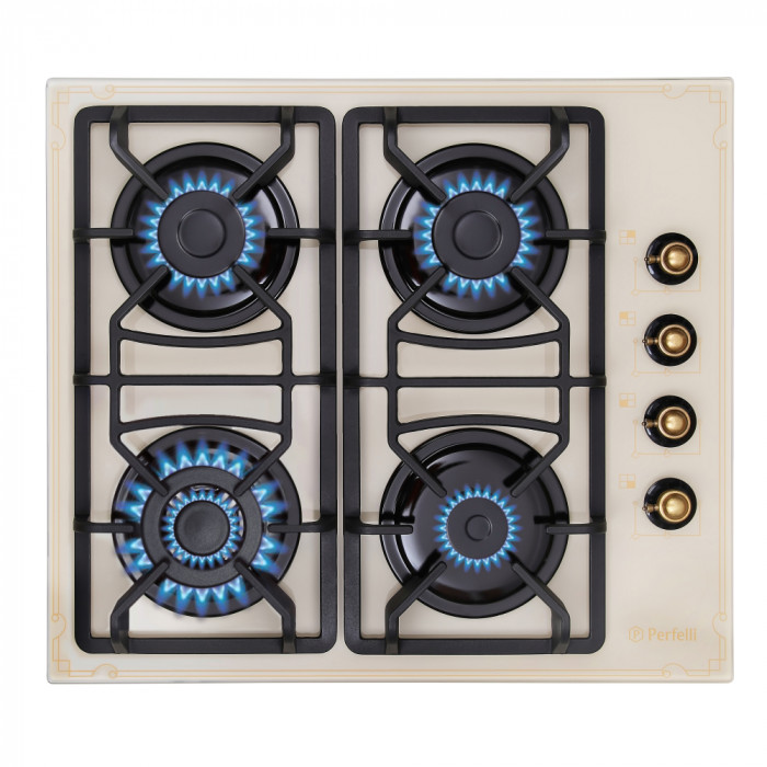 Поверхня газова на склі PERFELLI HGG 61724 IV ANTIQUE
