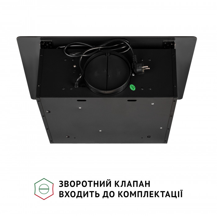 Витяжка декоративна похила PERFELLI PIANO NERO