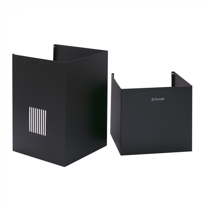 Витяжка декоративна похила PERFELLI DNS 67143 B 1100 BL LED Strip