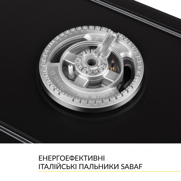 Поверхня газова Domino на металі WEILOR GM W 314 BL