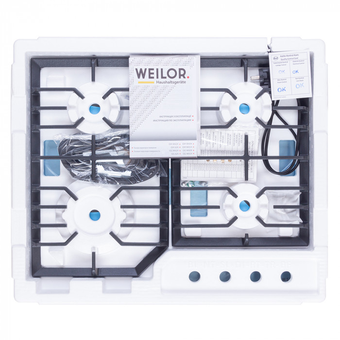 Поверхня газова на металі WEILOR GM 624 SS