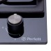 Поверхня газова на склі PERFELLI HGG 61664 BL
