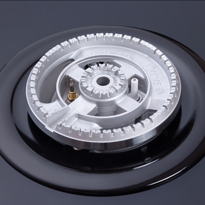 Поверхня газова на склі Perfelli HGG 61664 BL