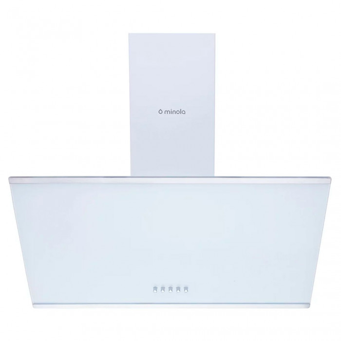 Витяжка декоративна похила MINOLA HDN 6202 WH/INOX 700 LED