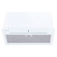 Витяжка повновбудована WEILOR PBSR 52301 GLASS WH 1100 LED Strip