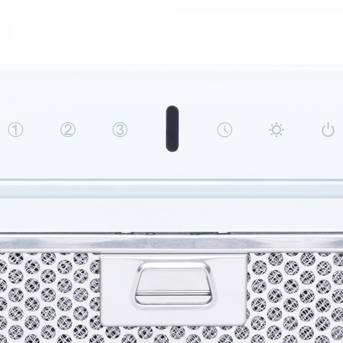 Витяжка повновбудована WEILOR PBSR 52301 GLASS WH 1100 LED Strip