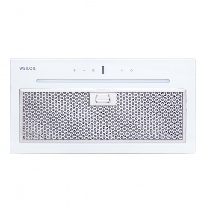 Витяжка повновбудована WEILOR PBSR 52651 GLASS WH 1300 LED Strip